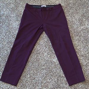 Burgundy/purple Banana Republic pants size 12